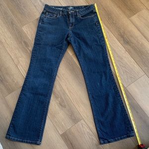 LOFT Dark Wash Bootcut Jeans